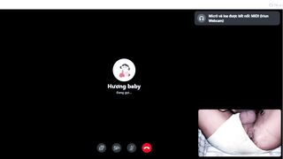 call cùng em người yêu bắt mình banh lổ nhị cho em xem nữa chứ