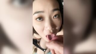 Mẹ kế cho bú cu xuất vào miệng xả cơn nứng