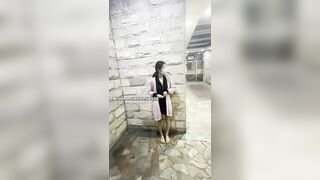 gái xinh khỏa thân khoe dáng nơi công cộng #3