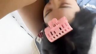 Con bú cu cho dượng mà dượng còn bắn lên mặt con