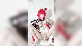 Em loli xinh dâm cosplay thủ dâm cực múp