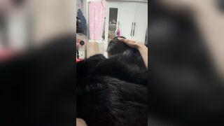 Đè đầu vào con cu đến ngợp thở