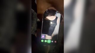 Vừa đụ nhỏ em họ vừa call cho chồng nó xem