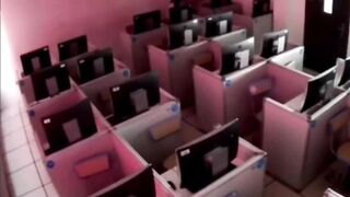 Mấy em học sinh 2k9 địt nhau trong phòng tin học bị cam quay được