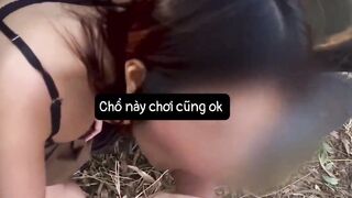 Hôm nay Ba ck Loan chở Loan đi Public, Loan chị Ba với bạn của ô ấy đụ ngay ngoài đg