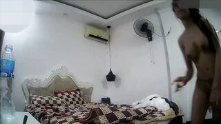 chịch bé sinh viên vú to trong phòng trọ của em