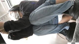 Cam kín quay lén các em teen TQ xinh đẹp đi đái trong nhà vệ sinh công cộng #18