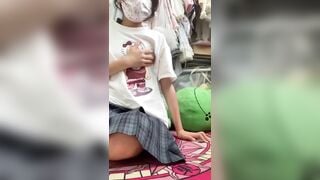 Em rau non học sinh nghe lời anh tự quay video show hàng nhún cặc giả để gửi cho a