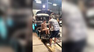 gara ô tô này ở đâu vậy bé mẫu ảnh cởi chuồng nhìn ngon vl
