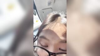 Đi Học lái xe, Bỏ 20m Bắt cô giáo Dạy lái Bú Liếm Cu Trên oto Loli kính cận