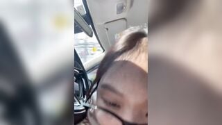 Đi Học lái xe, Bỏ 20m Bắt cô giáo Dạy lái Bú Liếm Cu Trên oto Loli kính cận