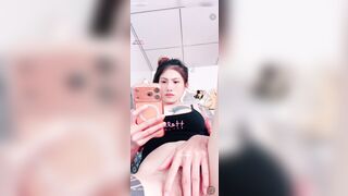 Phòng live của em idol tiktok Huỳnh Bảo Trân vú bự,gái miền Tây giọng ngọt dễ sợ #2