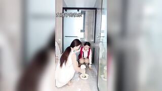 Sếp biến thái, Bắt MBBG Quản Lý làm thú cưng, Bú Liếm ăn mì