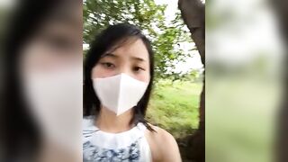 Con đĩ Loli mình dây, Sáng sớm Public Lộ quần lót kích thích nứng vcl