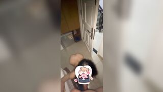 Gạ em lúc 4h sáng mở cửa ra bú cu không ai thấy đâu