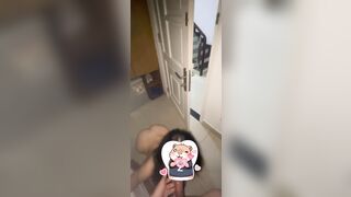 Gạ em lúc 4h sáng mở cửa ra bú cu không ai thấy đâu