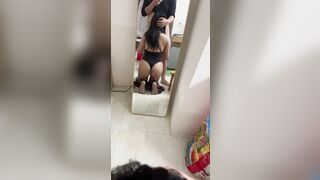 gái xinh bị nắc ná thở