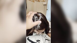 tiểu thư kính cận lần đầu đi địt mà em ngậm chặt cu anh - phần 3