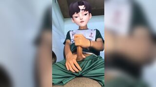 [Chính Chủ 2K7] Sục cặc rên bắn với đồ đá banh