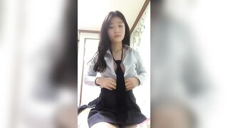 Em sinh viên nứng lồn thủ dâm