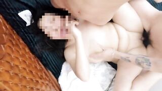 Em Đồng nghiệp Chubby, Phải 2 con cu ms thoả mãn Vừa Lút cán Vừa Bú cu, Lồn ko lông