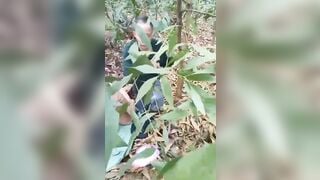 Cháu dâu cho ông đè chơi bên núi