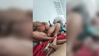 Sinh nhật thg bạn, Sục cu nhìn Nó djt vợ lút cán rên rỉ quay video