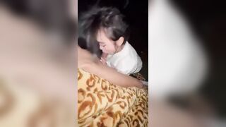 Em gái dâm như thế bị anh họ bắt huấn luyện bú cu cũng xứng đáng.