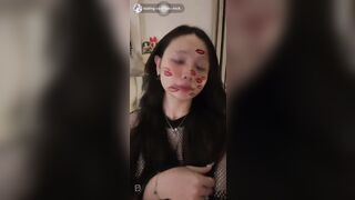 Elina nhật hạ Trả Kèo Tiktoker Gương to lộ Vú