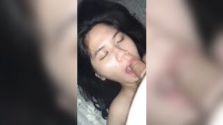 Nay sinh nhật nhỏ b học nên gạ e nhậu say xg bắt bú cu hứng qá nên đụ bạo đạp vú e #1