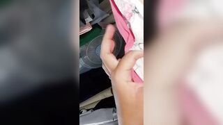 Quay lén lồn chị họ ở chung hay thả rông đi ngủ nhìn nứng quá nên liều bú lồn luôn #3