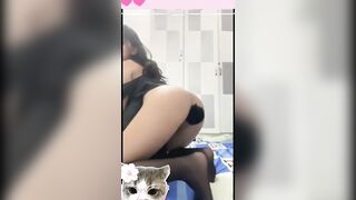 Bé HS Non Tơ Xinh Dâm Thủ Dâm Với Con Cu Giả Cực Nứng
