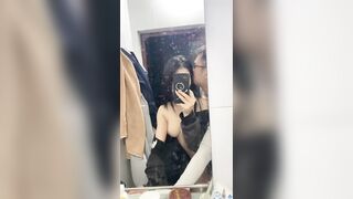 Làm Tình Cùng Bé Vân Anh 2k7 Xinh Gái Dáng Ngon Trước Gương Nhà Vệ Sinh