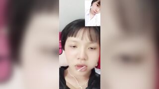 Thanh Ngân 2k9 Chat Sex Show Hàng Thủ Dâm Bằng Lược Sướng Chảy Nước