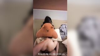 e ghệ mình dây mông to bị a địt sướng lồn khẩu dâm đòi a bắn trg mang thai con a