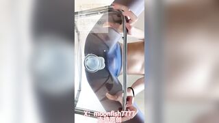 Ký sự thủ dâm đầy dâm dục và nhiều nước từ nhà đến public của em Moonfish7777 [47]