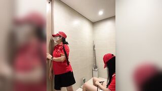 Siêu Thị WinMart bé nhân viên lồn nhiều nước vừa làm vừa bán quạt - phần 46