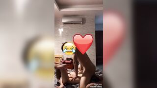 Sao anh nói chỉ cạ bên ngoài