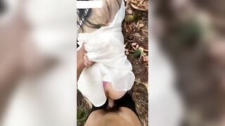 đi tour với gia đình mà anh dâm dục quá lôi em vào rừng doggy