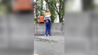 Em học sinh show dâm sau lưng người lạ P2