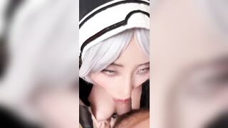 Nhìn mấy con cosplay vú to bú cu thích thật ước gì đấy là mình