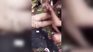 Không nghe lời cha mẹ em học sinh 17 tuổi ăn chơi bỏ học bị đụ tập thể ở bãi đất vắng