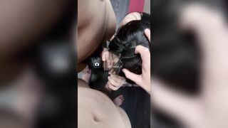 E loli xinh đẹp cosplay cô dâu trắng xinh bú cặc bị 2 a địt tập thể sướng cong người