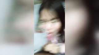 Bé HS 2K8 Xinh Lần Đầu Bú Cu Nên Còn E Thẹn