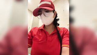 Siêu Thị WinMart bé nhân viên lồn nhiều nước vừa làm vừa bán quạt - phần 58