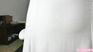 Em áo dài live show móc lồn