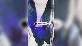 Bé Mèo Đen Xinh Gái Vú Bự Live App Show Ngực Khủng