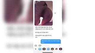 E teen kính cận mặt dâm ngày nào cũng vừa đi học về đều gửi clip móc cho th b xem #1