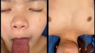 Em họ say đưa cu thì em ngậm