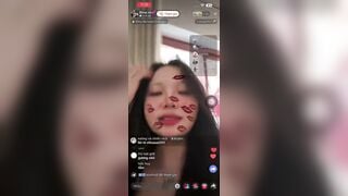 Elina Nhật Hạ Hot, Trả kèo Tiktok Show Vú Trong gương trên live